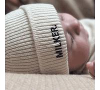 Bonnet en Laine Mérinos Milker - 0/1 Mois