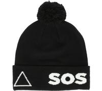 Bonnet en laine SOS Vogel Noir TU