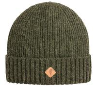 Bonnet en laine tricoté Pinewood Wool Knitted Mossgreen Melange