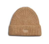 Bonnet en maille cÃŽtelÃ©e femme Superdry Marron TU