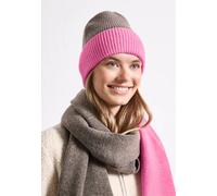 Bonnet en maille fine au look « color block »