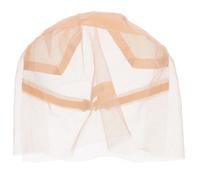 Bonnet en Résille pour Postiche à Sangle Ajustable, Beige