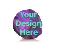 Bonnet En Satin Avec Image/Texte Personnalisé Idéal Pour Les Cheveux Réutilisable Doux Et Confortable Parfait Pour Protéger Vos Cheveux Et Toutes Les Coiffures