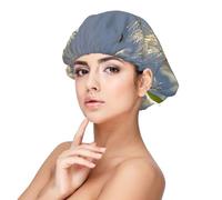 Bonnet en satin de pissenlit en soie, bonnet de cheveux pour dormir, bonnet de sommeil doux double couche en soie pour femme, cheveux longs bouclés naturels tressés