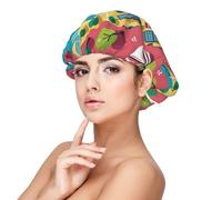 Bonnet en satin doux pour femme - Illustration de la carte de New York - Bonnet de nuit réglable et respirant pour cheveux longs - Idéal pour l'heure du coucher, les soins capillaires et le sommeil