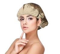 Bonnet en satin pour cheveux longs tressés et doux à double couche pour femme