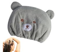 Bonnet en serviette pour cheveux mouillés | Bonnet en polaire pour séchage