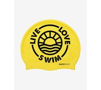 Bonnet en silicone BuddySwim LLS2 jaune noir
