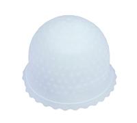 Bonnet en silicone pour cheveux - Bonnet de glaçage pour salon de coiffure, bonnet de cheveux perforé avec aiguille, surlignage professionnel pour cheveux