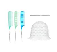 Bonnet en silicone pour mèches précises, applicateur de teinture de cheveux réutilisable de qualité salon