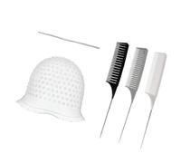 Bonnet en silicone pour mèches précises, applicateur de teinture de cheveux réutilisable de qualité salon
