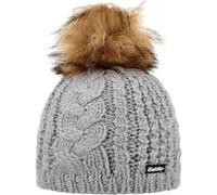 Bonnet en Tricot Afra Lux by Eisbär gris One Size