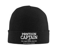 Bonnet en Tricot Amoureux des Capitaines De Bateaux Pon-Toon Drôles Extensible Chapeau Coupe-Vent Bonnet Tricoté pour Décontractée Course À Pied Shopping