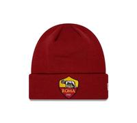 Bonnet En Tricot As Roma Core New Era Taille Unique Rouge Foncé