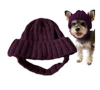 Bonnet en tricot doux et coupe-vent pour chien - Bonnet d'hiver pour chiot - Pour petites et moyennes races - Pour Halloween, Thanksgiving, photographie
