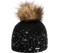 Eisbär Bonnet en Tricot Rana Lux Femme - Made in Austria pour l'hiver Beanie avec Doublure, Doublure Hiver Automne-Hiver