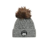 Superdry Cable Luxe Beanie One Size, Scandi Grey Marl