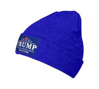 Bonnet en Tricot TR-U M 2024 2028 Nous Avons Repris L'Amérique Élection 47E Président Unisexe Casquette De Crâne À Revers Classique Bonnet Tricoté pour Ski Cyclisme Décontractée