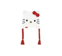 Bonnet enfant Hello Kitty laplander blanc hiver chaud Taille unique