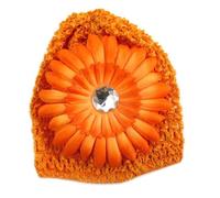 Bonnet enfant 'Petite Lily' orange [Q5233]