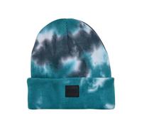 Urban Classics Tie Dye Beanie Kids Bonnet, Gris/Turquoise, L/XL Mixte