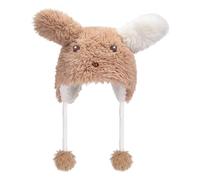 Bonnet épais coupe-vent en forme d'oreille de chien mignon pour femmes et adolescents garde au chaud par temps froid Chapeau de trappeur épais en peluche