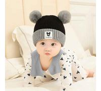 Bonnet Et Écharpe En Forme D'ours Au Crochet Pour Bébé,Chapeau Chaud Pour Enfants,Bonnet Pour Bébé,Tout-Petit,Garçons Et Filles,Hiver,1 Ensemble - Type Hat-B-10pcs