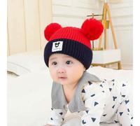 Bonnet Et Écharpe En Forme D'ours Au Crochet Pour Bébé,Chapeau Chaud Pour Enfants,Bonnet Pour Bébé,Tout-Petit,Garçons Et Filles,Hiver,1 Ensemble - Type Hat-C-10pcs