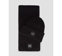 Bonnet Et écharpe Ugg Chunky Rib Knit Set 101733-blk