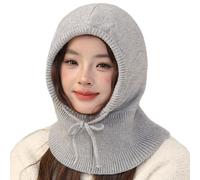 Bonnet Et Gants d'hiver pour Femmes,Cache-Cou Chaud Tricoté | Bonnet Écharpe À Capuche | pour Voyageurs Étudiants Amateurs De Plein Air Voyage Randonnée Ski Camping Course Cyclisme