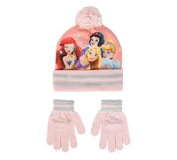 Bonnet et gants enfant Cerda Disney Princess Rose TU