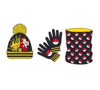 Bonnet et gants - NINTENDO - Pokémon - Multicolore - Adulte - Automne/Hiver Taille unique