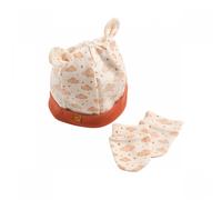 Sauthon Bonnet et moufles Orsino Beige