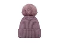 Barts Bonnet Kenzie tricoté à pompon Violet Taille unique