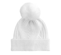 Bonnet femme Beechfield Snow Luxe Blanc TU