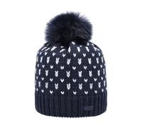 CMP - Bonnet tricoté avec Pom Pom pour Femme, Beret Femme