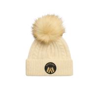 Superdry Bonnet Cable Luxe 9vi torsadé Oatmeal White Taille unique