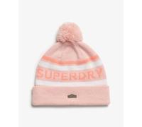 Bonnet femme Superdry Logo Rose TU