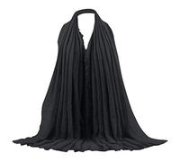 Bonnet Femmes Léger Élastique Mousseline Hijab Musulman Femme Beige Respirant Turban Toutes Saisons Écharpe Cheveux Musulman Chapeau Classique Jersey Élégant Turban Vintage Outdoor Turban, i, taille