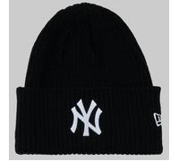 Bonnet femmes New-Era WIDE CUFF BEANIE NEW YORK YANKEES BLK Noir Unique