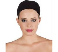 bonnet filet à cheveux noir - boland 85978 Noir G