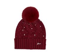 Bonnet fille Guess Shiny Rouge M