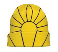 Bonnet Fin Léger pour Homme Et Femme Bonnet Slouch Tricoté avec Armoiries De La Famille Impériale Japonaiseemblème National Doux Et Ample Unisexe Flexible Classique Hip Hop pour Hiver Et Été