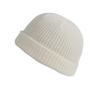 Bonnet fixe décontracté et chaud Unisexe Bonnet épais tricoté Toute la mode Hiver Bastards Casquette, Blanc., taille unique