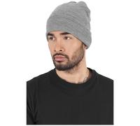 Flexfit Bonnet Heavyweight Long Beanie Mixte Gris chiné Taille unique