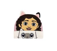 Bonnet gabby's dollhouse avec applications à points blanc TU