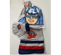 Bonnet, Gant, Écharpe - Avengers - Enfant - 100% Acrylique - Gris - Hiver