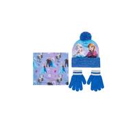 Bonnet + Gants + Tour de cou La Reine des Neiges multicolor 4/8A