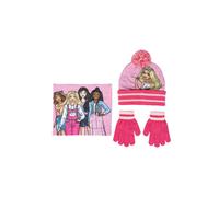 Bonnet + Gants + Tour de cou snood - Barbie multicolor TU