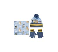 Bonnet + Gants + Tour de cou snood - Bluey multicolor 4/8A